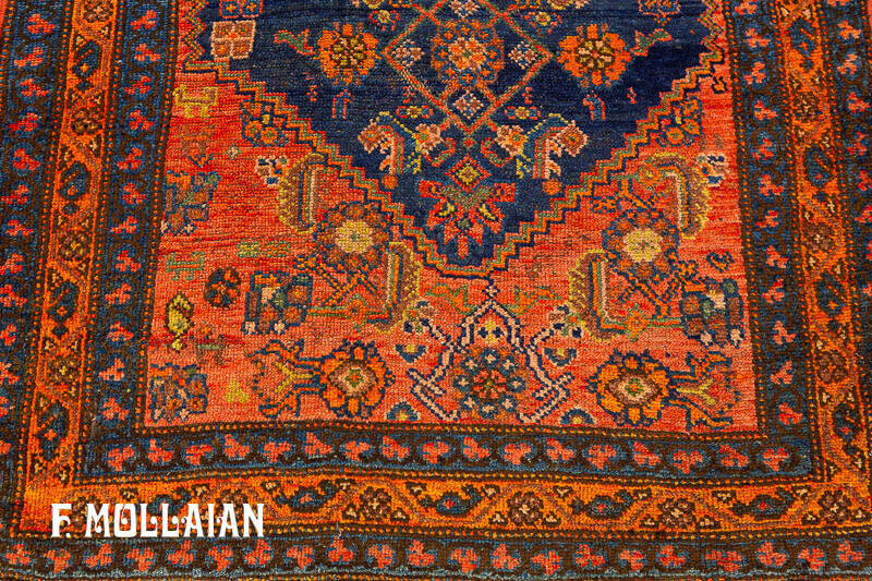 Antique Persian Malayer Gallery Size Carpet  n°:55841361